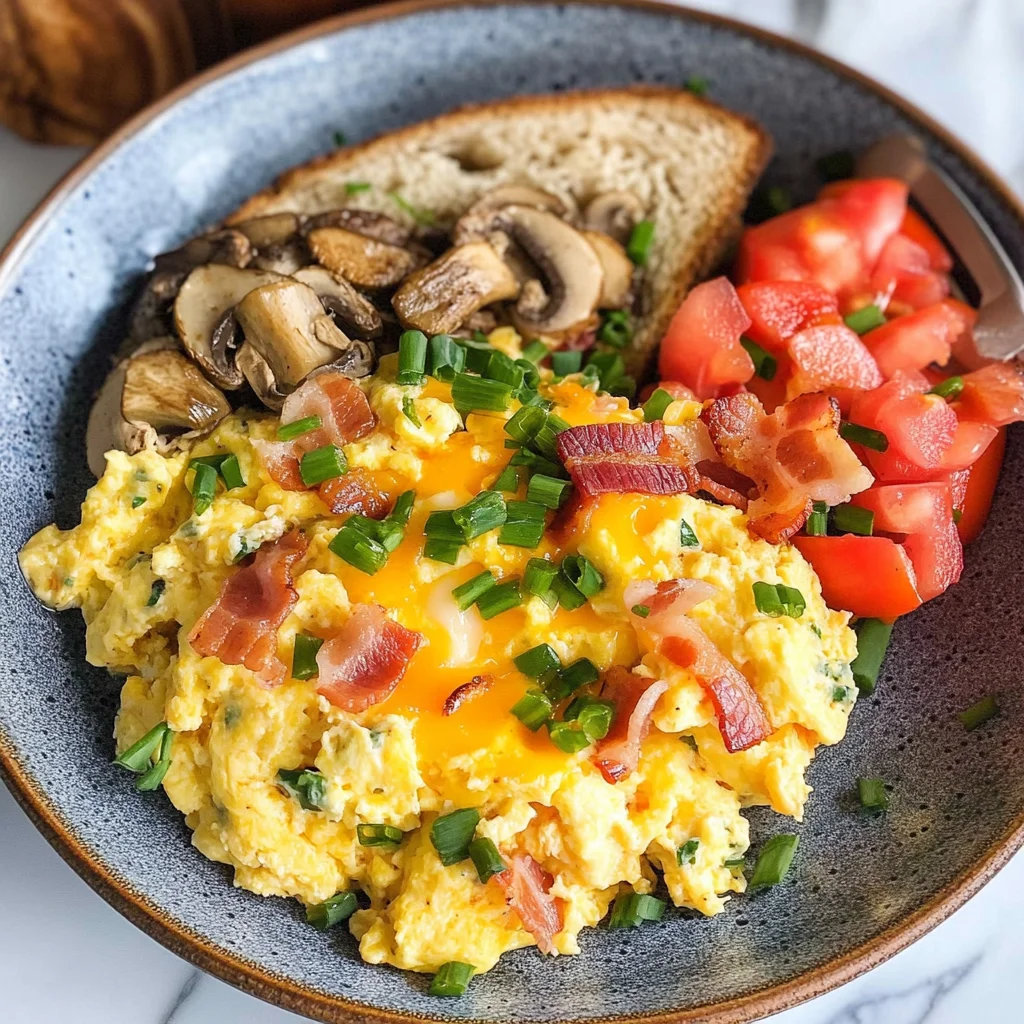 Loaded Scrambled Eggs Recipe