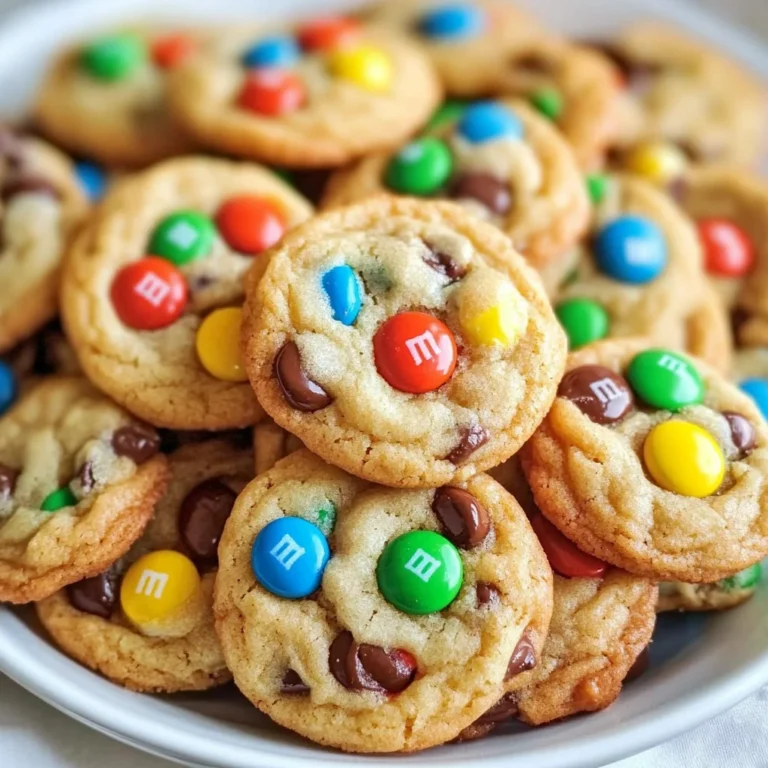 Mini M&M Cookies (Itty Bitty!)