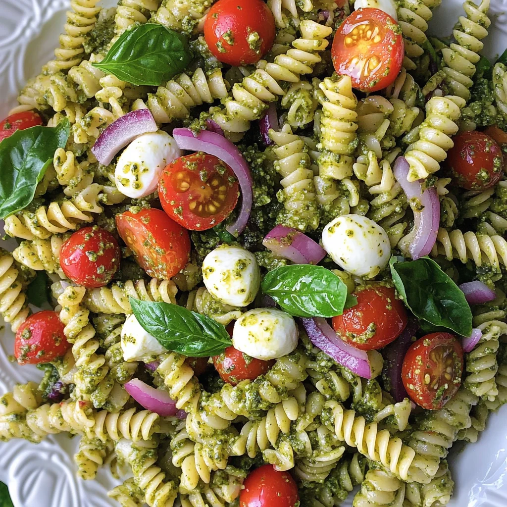 Pesto Pasta Salad Recipe