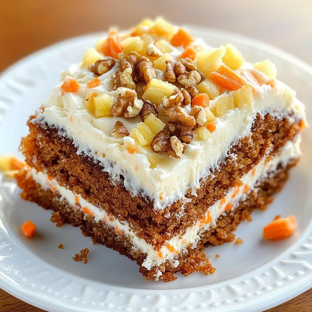 Pineapple Carrot Cake