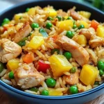 Pineapple Chicken Fried Rice