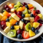 Refreshing Fruit Salad with Honey Lime Dressing