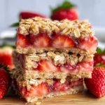 Strawberry Oat Bars