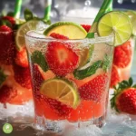 Tart and Sweet Strawberry Limeade