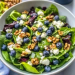 Tasty Easter Spring Salad with Goat Cheese