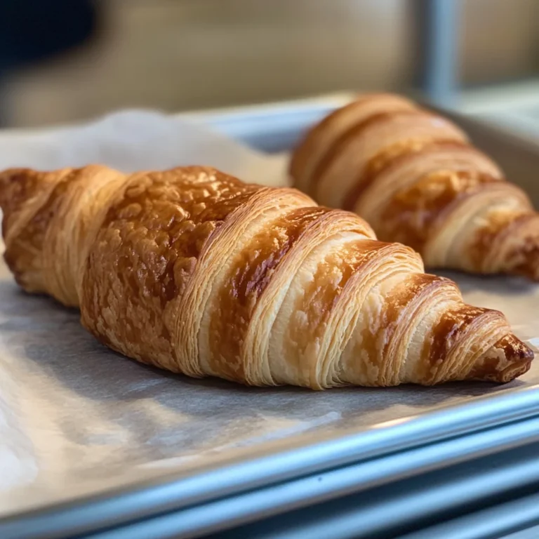 The French Croissant Recipe by Cédric Grolet