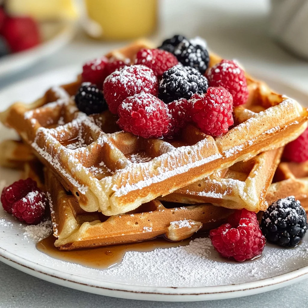 Almond Flour Waffles Recipe