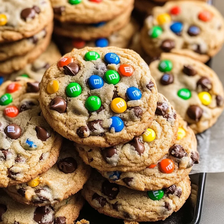Bakery-Style Monster Cookies