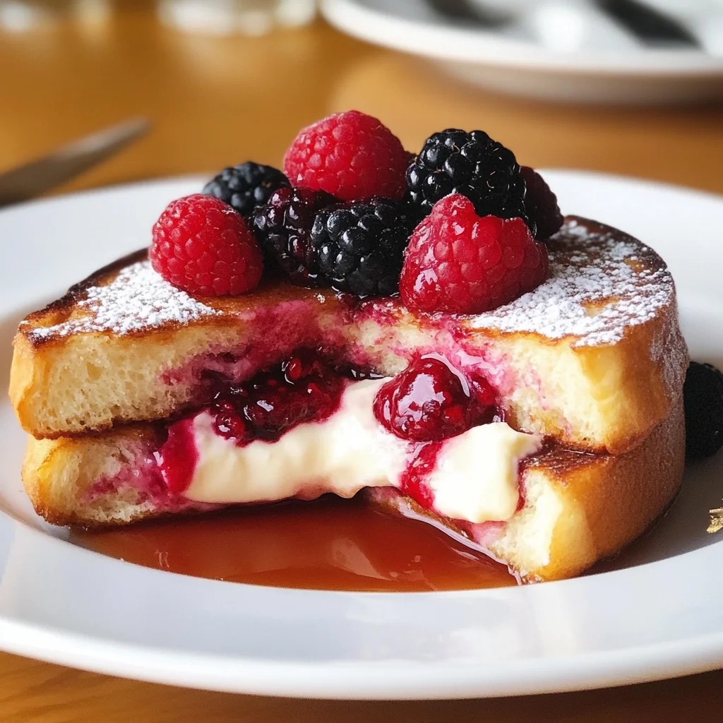 Berry Stuffed French Toast