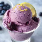 Blueberry Sherbet