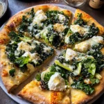 Burrata Caesar Salad Pizza