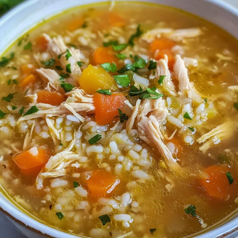 Canja - Cape Verdean Chicken Soup Recipe