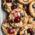 Cherry & Almond Chocolate Chip Cookies