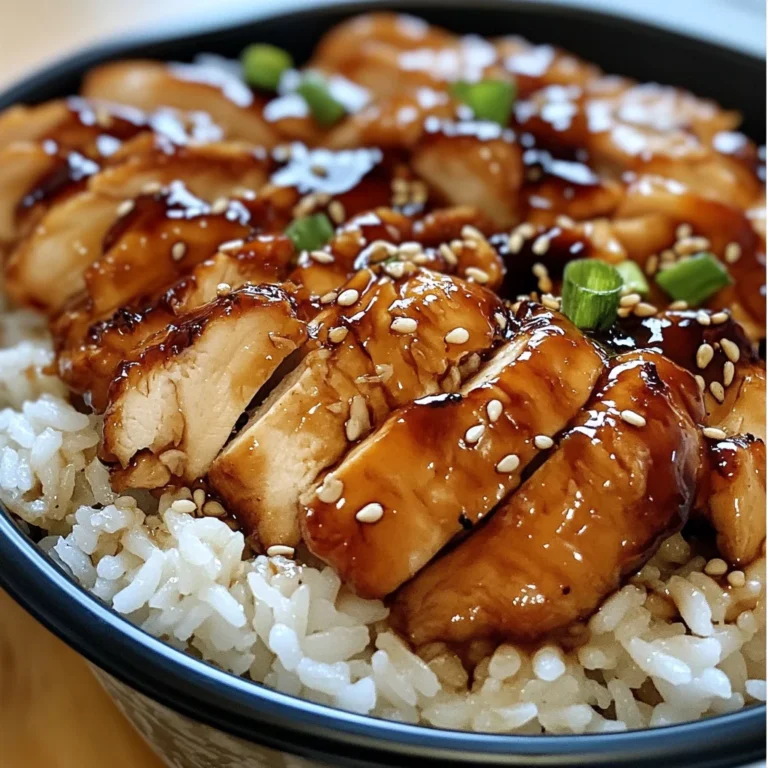 Chicken Teriyaki and Rice