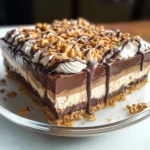 Chocolate Peanut Butter Layer Dessert