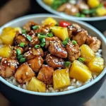 Delicious Teriyaki Chicken and Pineapple Bowls in 30 Minutes