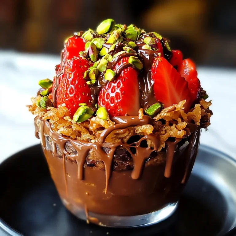 Dubai Chocolate Strawberry Cup: A Quick, Irresistible Treat