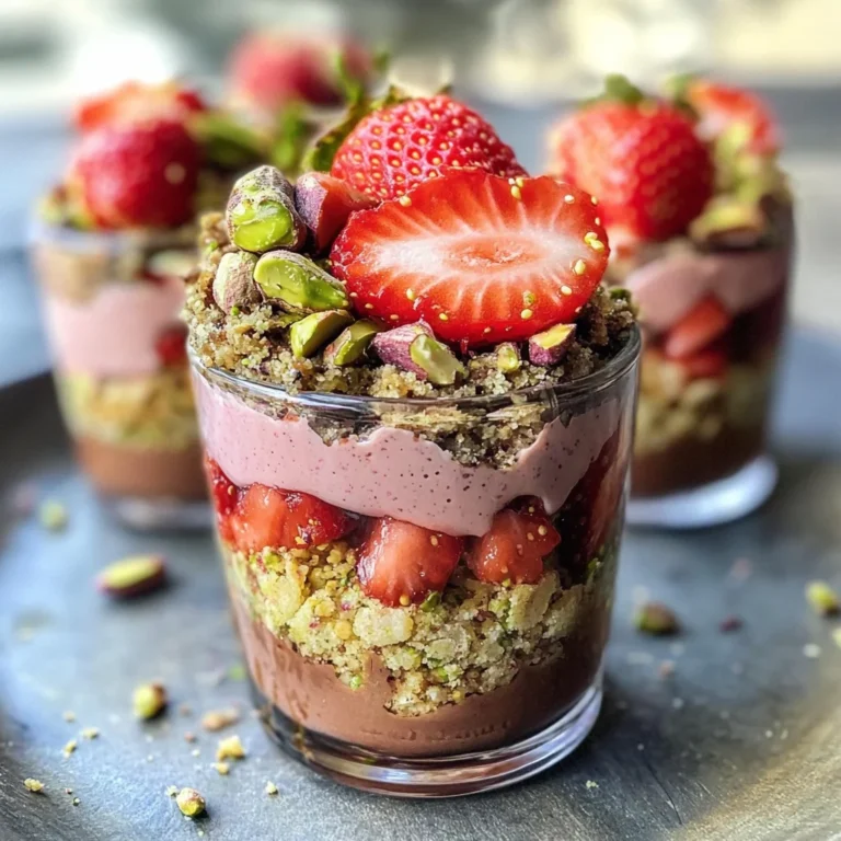 Dubai Chocolate Strawberry Cups Recipe