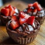 Dubai Chocolate Strawberry Mini Cups