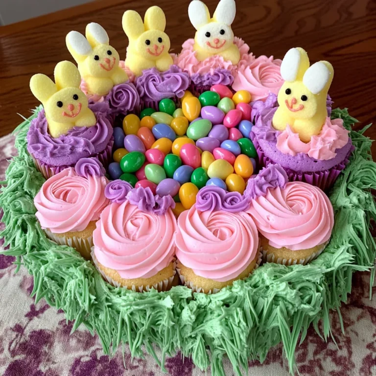 Easter Basket Cupcakes