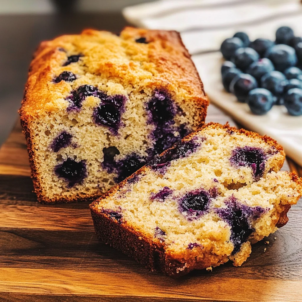 Easy Blueberry Quick Bread Recipe