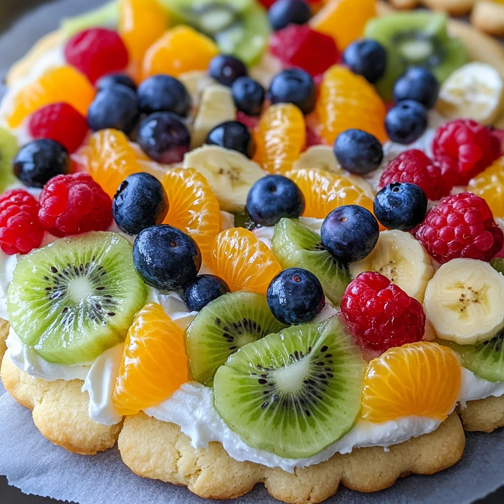 Fruit Pizza Cookies