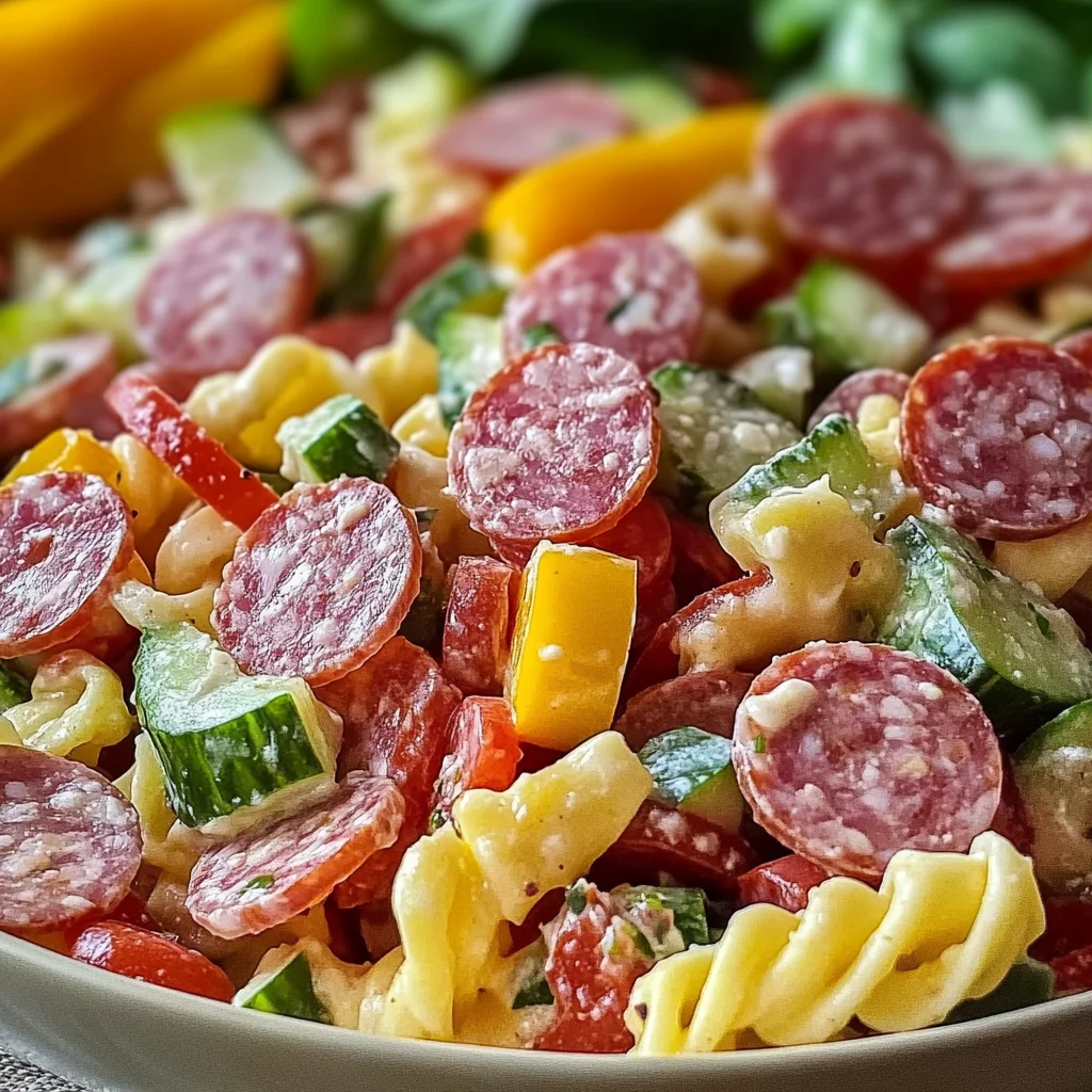 Grinder Salad: Fresh, Easy Flavorful Pasta Perfect for Picnics