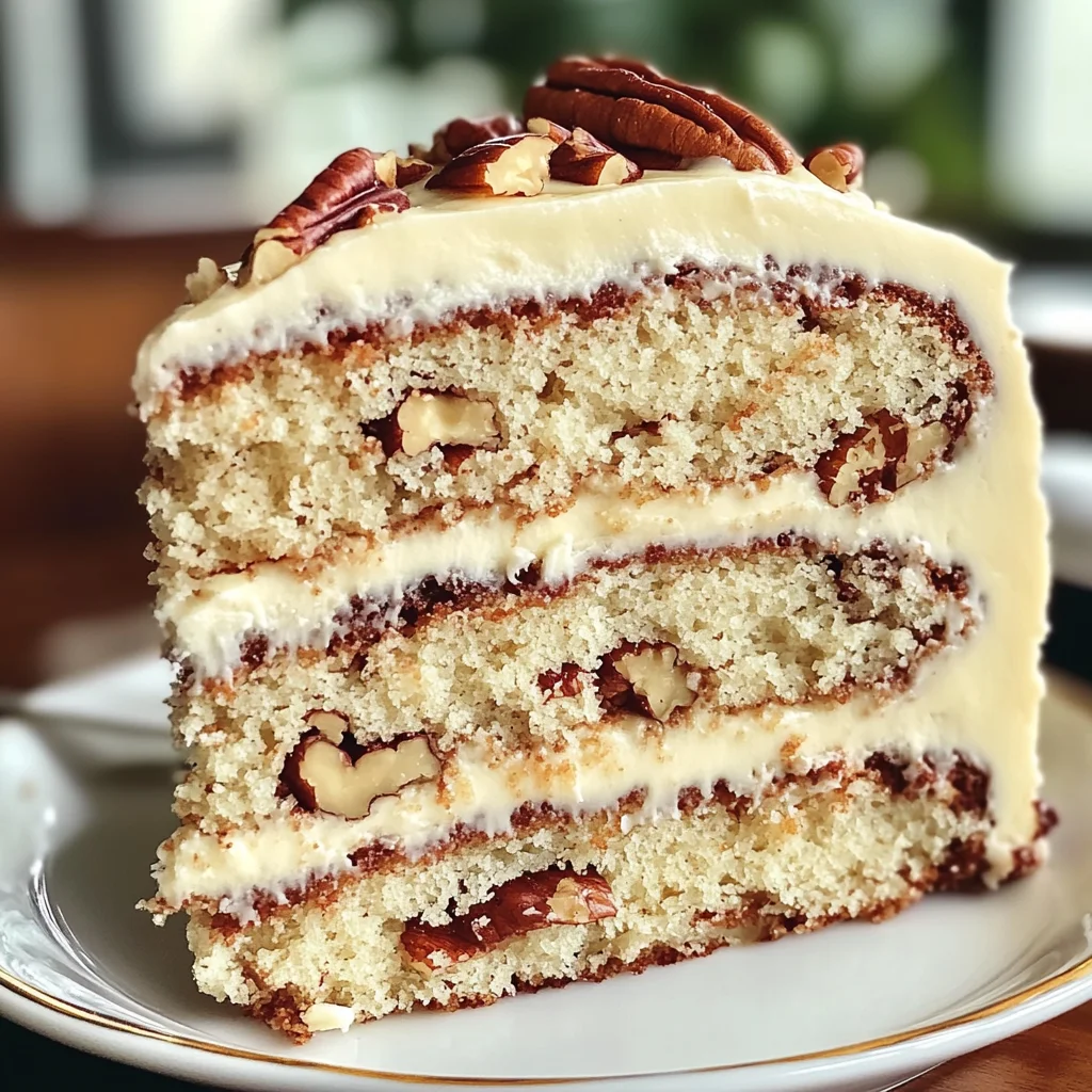 Irresistibly Moist Butter Pecan Cake Recipe for Sweet Moments