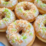 Key Lime Coconut Donuts