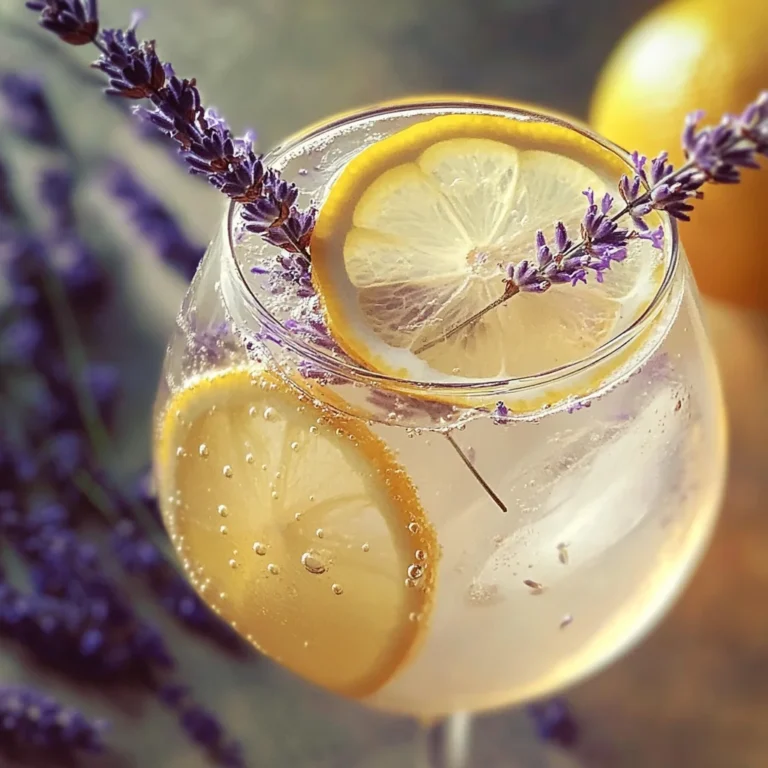 Lavender Limoncello Spritz | Refreshing Spring Cocktail Recipe
