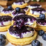 Lemon Blueberry Cheesecake Cookies