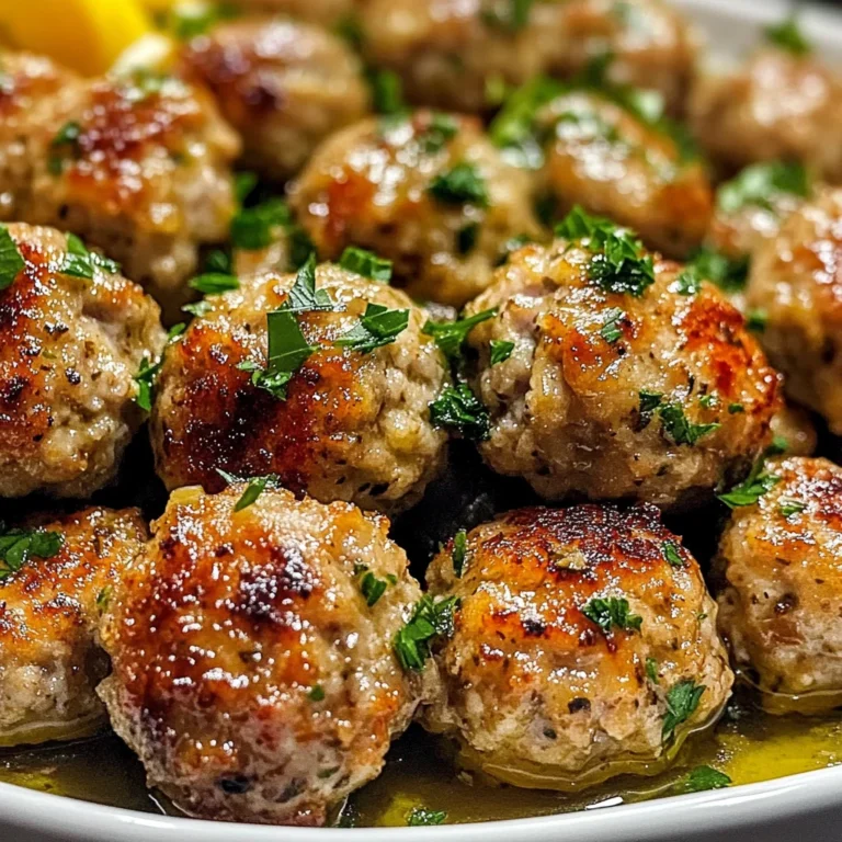 Lemon Herb Turkey Meatballs: An Incredible Ultimate Recipe