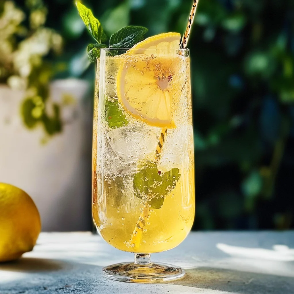 Lemon Verbena Spritz Cocktail Recipe