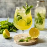 Limoncello Spritz With Basil or Mint