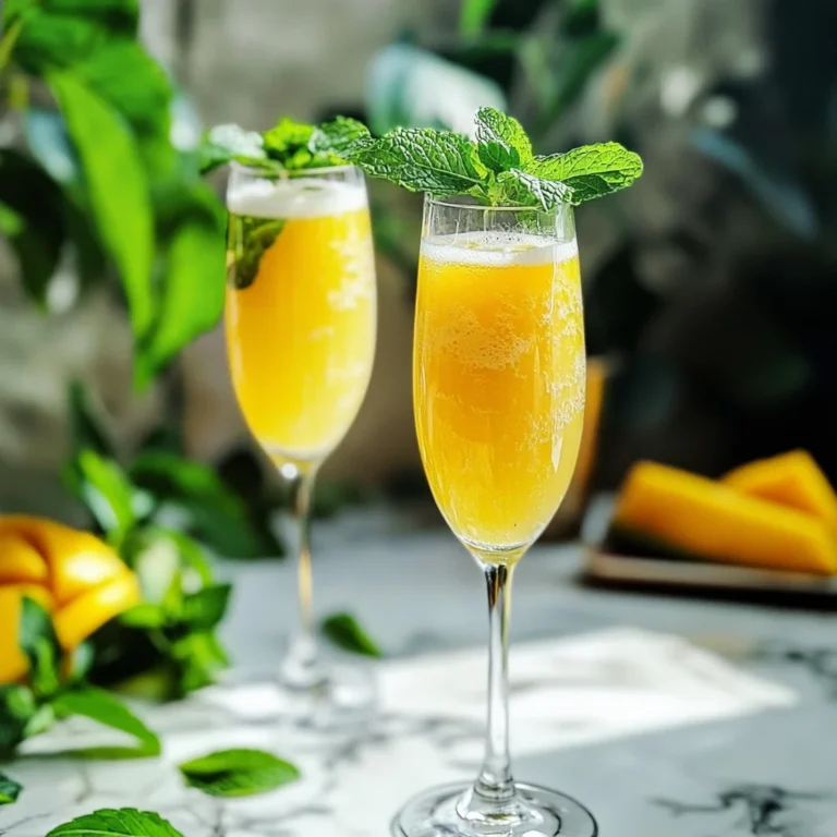 Mango Limoncello Prosecco