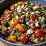 Mediterranean Ground Beef Stir-Fry
