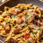 One Pot Cajun Ranch Chicken Pasta