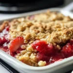 Strawberry Crumble