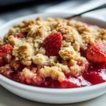 Strawberry Crumble