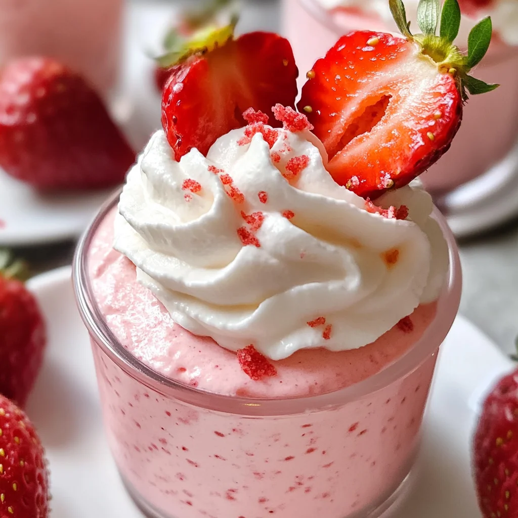 Strawberry Mousse