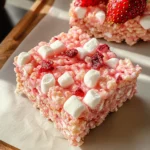 Strawberry Rice Krispie Treats