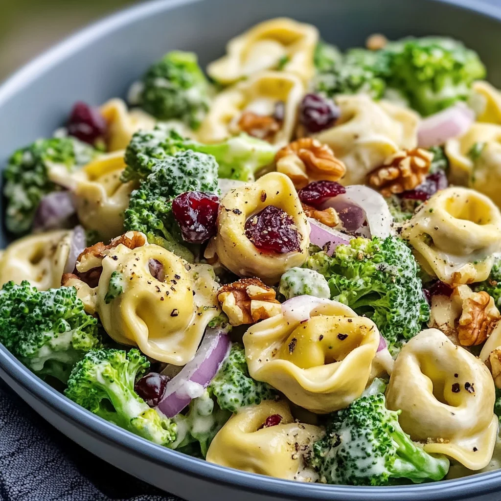 Best Broccoli and Tortellini Salad
