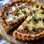 Caramelized Onion Tart with Gruyere