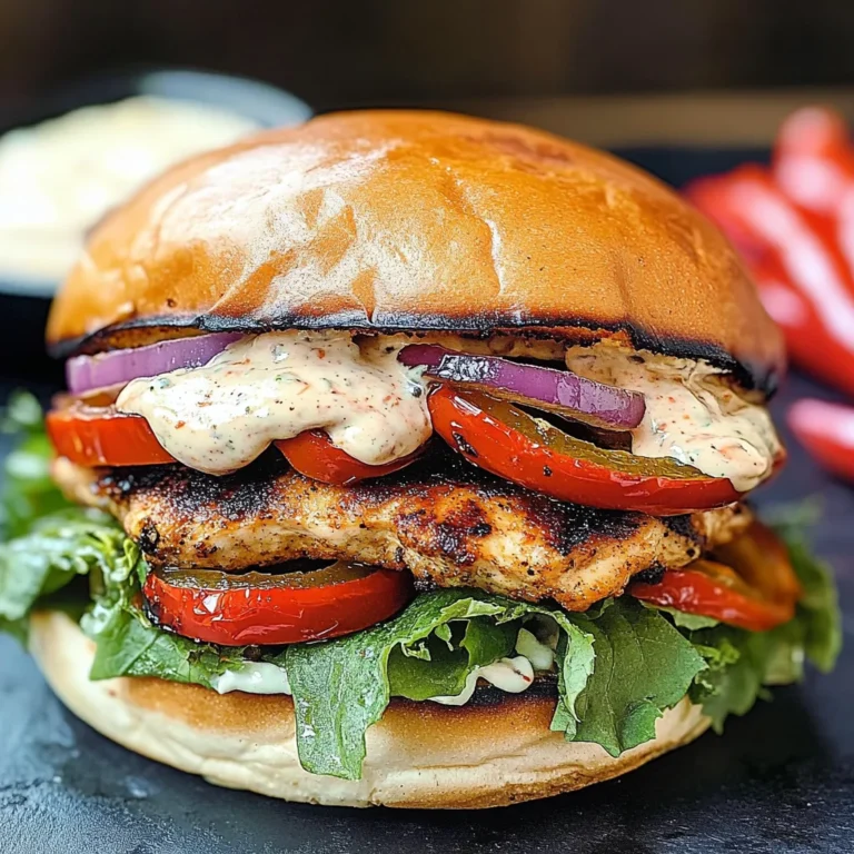 Chicken Fajita Burger