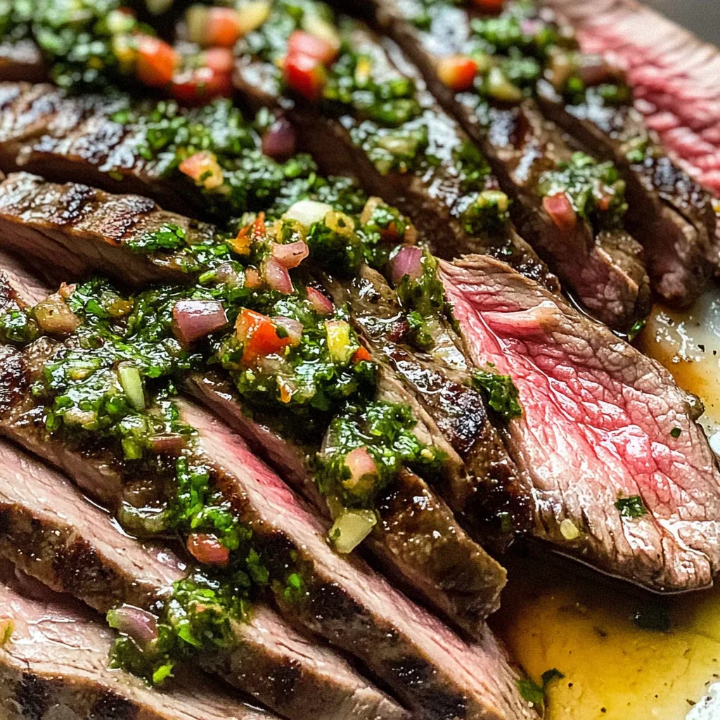 Chimichurri Flank Steak