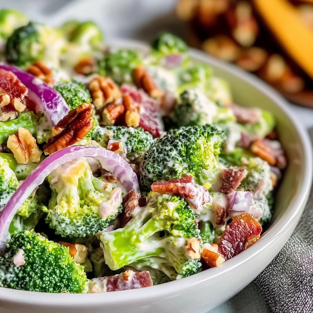 Creamy Keto Broccoli Salad