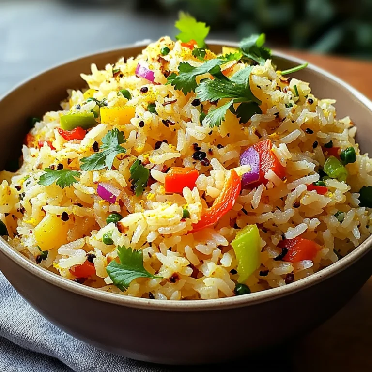 Delicious Island Coconut Pepper Rice for a Tropical Twist