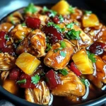 Deliciously Easy Hawaiian Crockpot Chicken for Cozy Nights