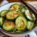 Easy Korean Cucumber Salad Recipe