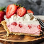 Easy Strawberry Marshmallow Pie